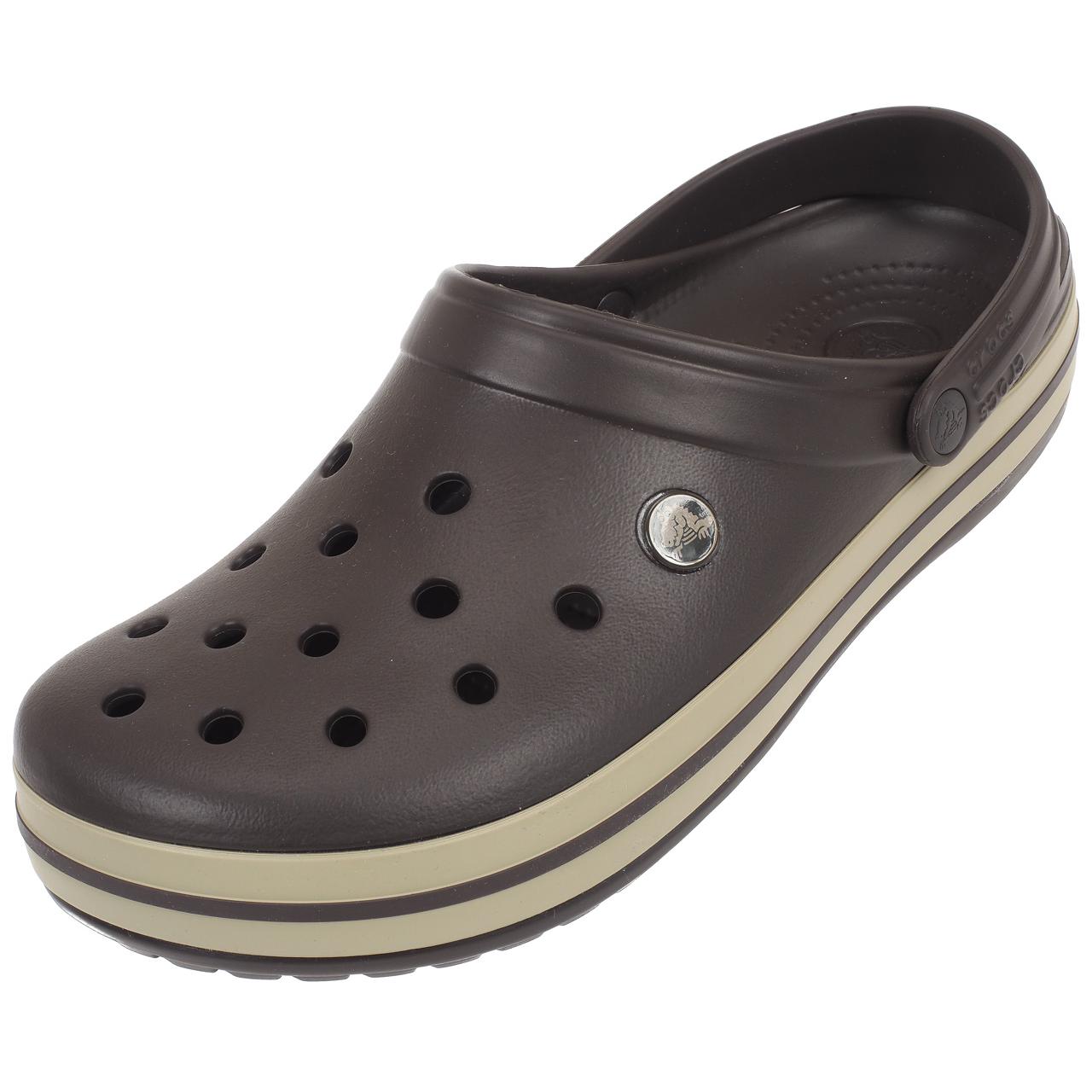 crocs crocband espresso khaki